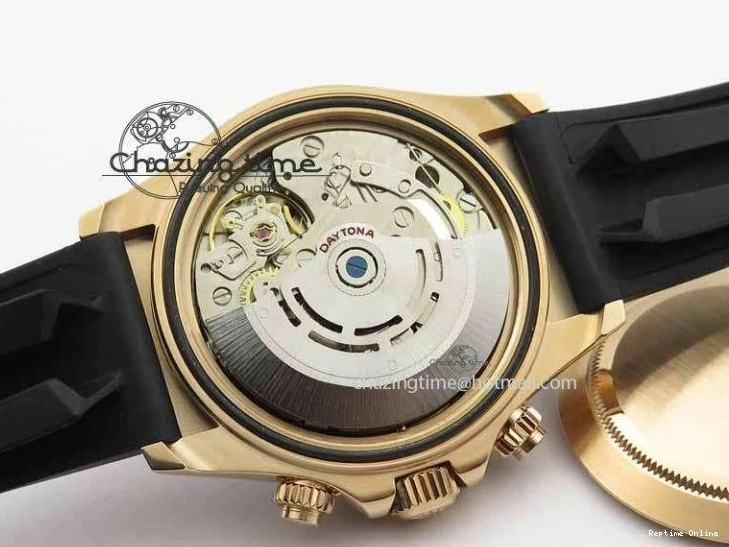 0417 RelaxedFit Daytona 116515 Noob 1:1 Best Edition Rose Gold Dial On Black Rubber Strap A7750(Free Extra Strap) 3740